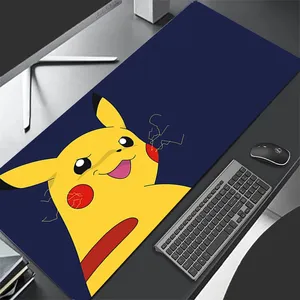 Tapis de souris de jeu Poke-mon PIKA-CHU, tapis de souris pour ordinateur, clavier gamer, grand tapis de souris pour <span class=keywords><strong>LOL</strong></span>, dérivés d'anime - Product Image 2