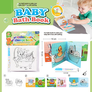 Nuovo Giocattolo per Bambini Libro da Bagno in EVA Cambia Colore per Educazione Precoce e Sviluppo dell'Intelligenza Certificato EN71 per Età 0-7 Anni - Product Image 5