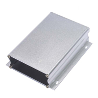 Caja Metálica Eléctrica de Aleación de Aluminio Extruido Anodizado Personalizado, Caja Electrónica de PCB de Extrusión de Aluminio Dividida para Montaje en Pared