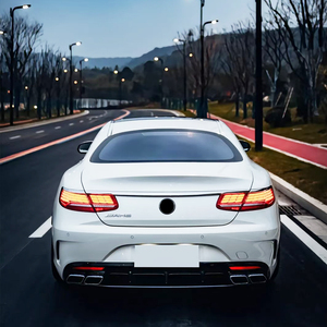 ชุดตัวถังประกอบกันชนหน้าไอเสียสำหรับ <span class=keywords><strong>Mercedes</strong></span> <span class=keywords><strong>Benz</strong></span> S 63 W217 2015 + เปลี่ยนเป็น S63 2024 - Product Image 6