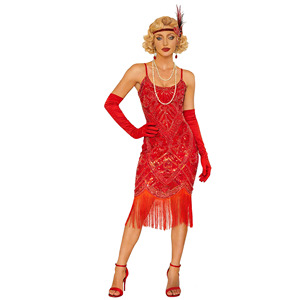 Robe de soirée vintage <span class=keywords><strong>Gatsby</strong></span> à sequins et franges pour Halloween, transfrontalière - Product Image 5