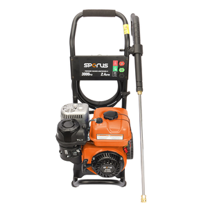 Nouveau <span class=keywords><strong>nettoyeur</strong></span> <span class=keywords><strong>haute</strong></span> <span class=keywords><strong>pression</strong></span> 220V <span class=keywords><strong>pour</strong></span> magasin de lavage de voiture 2.4 GPM <span class=keywords><strong>nettoyeur</strong></span> d'eau froide avec <span class=keywords><strong>pompe</strong></span> à essence état neuf - Product Image 3