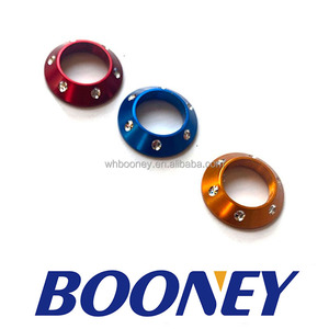 Booney Componenti per Costruzione Canna da Pesca Fai-da-Te, Anelli di Finitura in Alluminio per Avvolgimento Canna - Product Image 3