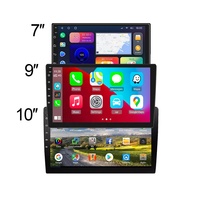 Grandnavi Autoradio Dubbel Din 7/910 Inch Android 10 Draagbare Auto Radio Carplay Auto Dvd-speler Ips Scherm