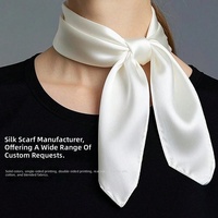 Écharpes en satin de soie imprimées numériquement à 100 % avec logo personnalisé, carrées, pour femmes adultes, collection printemps, les plus vendues, pour poignée de sac ou cravate