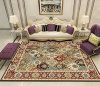 Teppich luxus floral print teppich schlafzimmer Komfortable 3d teppich für wohnzimmer