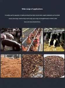 Máquina Deshidratadora de Estiércol de Vaca y Cerdo, Prensa de Tornillo, Separador de Sólidos y Líquidos de Estiércol Animal, Maquinaria y Equipo Agrícola 90kg - Product Image 5