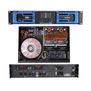 Amplificateur à lampe professionnel à 2 canaux de classe D, 2 canaux, puissance 2U, 800w, 1600w, professionnel, soundcraft, mono, <span class=keywords><strong>kt88</strong></span>, - Product Image 6