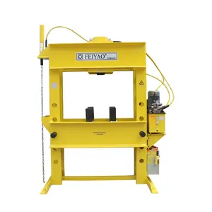 H Type hydraulic oil workshop hydraulic press 100 ton for sale