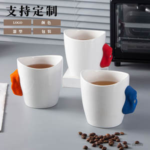 Mug en céramique sur mesure grande capacité avec poignée en forme de crâne pour les fêtes et les cadeaux - Product Image 4