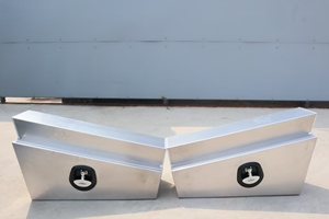 Heavy Duty Aluminum 880/750mm Tapered Angled Underbody Trundle <b>Tool</b> <b>Box</b> for 4X4 Ute - Product Image 2