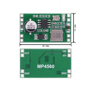 Regulador reductor de CC-CC MP4560, módulo de alimentación de 2A, entrada de 6-55V a salida ajustable de 3.3/5/9/12V - Product Image 5