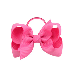 BELLEWORLD Accessoires de cheveux pour enfants 20 couleurs Ruban de cheveux élastiques élastiques élastiques pour queue de cheval pour étudiantes - Product Image 6