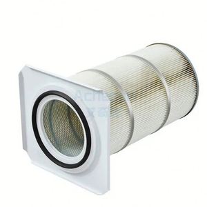 Mặt bích gắn vuông bụi phần tử lọc dầu kháng vuông đĩa Lọc Cartridge cho sơn tĩnh điện gian hàng - Product Image 2