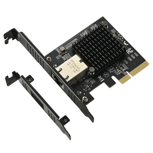 Carte réseau interne IOCREST 10 Gbps AQC113 PCI X4 à port unique RJ45, certifiée Ethernet, filaire, LAN, compatible Win10/11, carte LAN 10G - Product Image 1