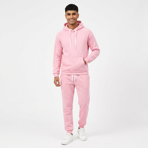 Conjunto Deportivo de Dos Piezas para Hombre, Sudadera con Capucha y Pantalones Jogger para Entrenamiento Físico y Ropa Casual de Calle - Product Image 1