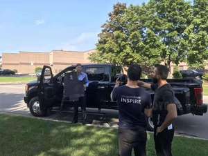 4 러너/랜드 크루저/Alphard/Handlander/Verso 7 인승 차량을위한 고급스러운 맞춤형 정품 가죽 자동차 바닥 매트 - Product Image 6