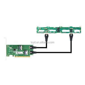 PCIE X16 2 * Slimsas SFF-8654 8i adaptörü PCIe 4.0 X16 RTX için yükseltici kablo oyun uzatma portu 4090/4080/4070 gpu'lar stok - Product Image 6