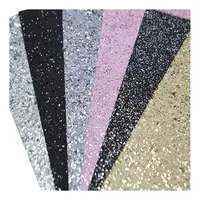 Multicolored Glitter Vinyl Faux Leather