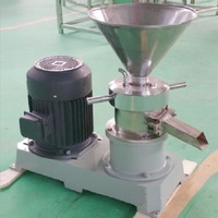 Moulin Colloïd Commercial en Acier Inoxydable Pistache Noisette Amande Noix de Cajou Beurre de Cacahuète Broyage Pâte de Sésame Machine