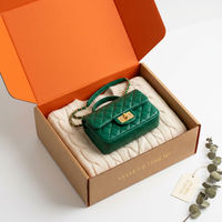 Boîte d'expédition en carton ondulé de luxe pour emballages de maquillage, boîte d'expédition Kraft pour cosmétiques