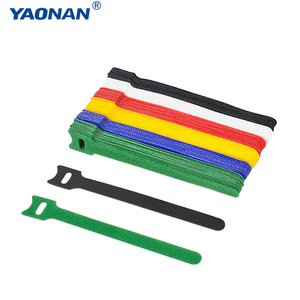 Fascette per Cavi in Nylon Riutilizzabili Personalizzabili, Cinghie Regolabili con Chiusura a Strappo per Organizzazione Cavi Elettronici - Product Image 4