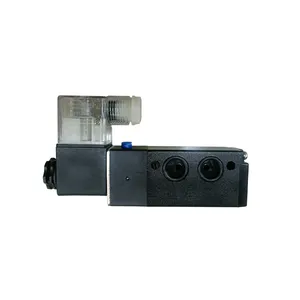 air solenoid valve China manufacturer aluminum electrovalve Dc24v directional 5/2 way pneumatic