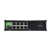 Switch Ethernet industriel géré, avec 8 ports 10/100/1000Base-T(X) et 2 slots SFP 10G + 1 port console L2