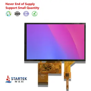 Oem Startek 3.5 Inch 4.3 Inch 5 Inch 7 Inch 10.1 Inch Tft Lcd Module Capacitieve Touch Panel Tft Lcd display