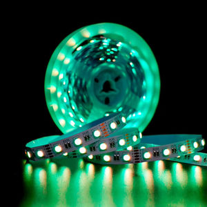 <span class=keywords><strong>Ruban</strong></span> lumineux flexible à intensité variable de couleur blanche pure et multicolore, connexion 5 broches, décoration intérieure et extérieure, bande <span class=keywords><strong>LED</strong></span> RGBW RGBWW - Product Image 2