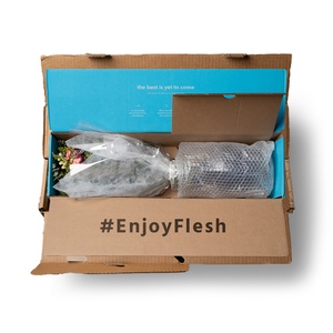 Thiết Kế Miễn Phí Bao Bì Sinh Thái Cực Kỳ Mạnh Mẽ Tùy Chỉnh Đầy Đủ Màu Sóng Hộp Vận Chuyển Cho Hoa Tươi - Product Image 3