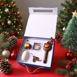 Set de Regalo para Mascotas, Rodillo Quitapelusas Lavable con Diseño de Dibujos Animados, Portátil, Desmontable, Reutilizable, Personalizado con Serigrafía, Temática Festiva - Product Image 1