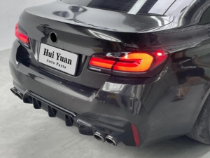 Kit de carrocería de buena calidad a buen <span class=keywords><strong>precio</strong></span> para <span class=keywords><strong>BMW</strong></span> 5 Series F10/F18 2010-2017 Facelift to <span class=keywords><strong>2023</strong></span> G30 <span class=keywords><strong>M5</strong></span> LCI M Power Style con parachoques de capó - Product Image 4