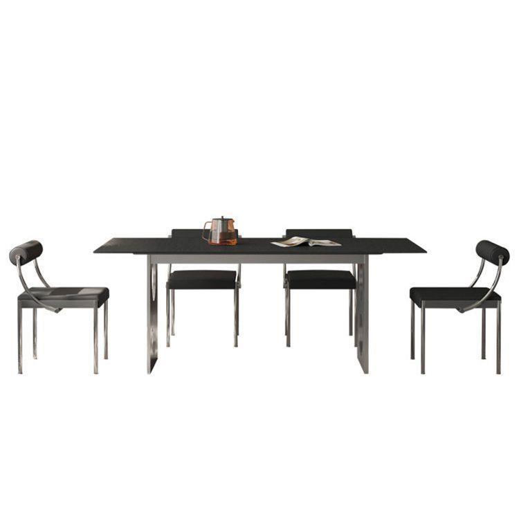 Table à manger de 1,4 mètre (avec demi-pied)