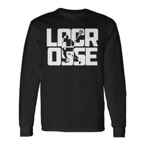 Camiseta de manga larga para jugador de lacrosse, atacante, medio campo, defensor - Product Image 1