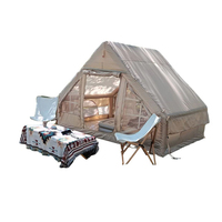 Tente imperméable de luxe grande tente climatisée gonflable tentes de camping en plein air
