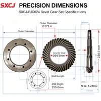 Pignon de différentiel OE 81517141 pour Volkswagen VW, engrenage conique spiralé à 10 cannelures