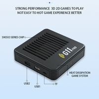 G11 Pro Game Box Console de jeu vidéo double joueurs 20000 + jeux rétro intégrés Manette de jeu sans fil Wifi 4K HD TV BOX Bâton de jeu