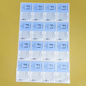 Dầu gội chai nhãn giấy tổng hợp biến mất tùy chỉnh in dầu tóc mỹ phẩm bao bì nhãn cho Lotion chai - Product Image 2