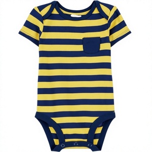 OEM Wholesale New Arrival Comfortable Breathable Soft Romper Baby Bodysuit 100% Cotton Customized Size Graphic Multi Printed - Product Image 5