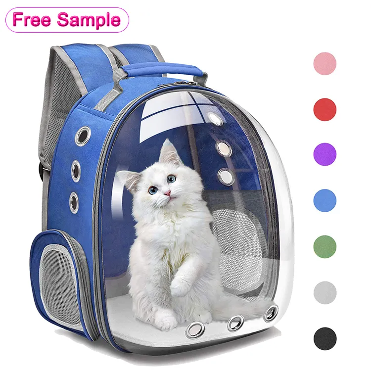 Hiking Travel Space Capsule Pet Carrier Small Dog Cat Backpack Carrier Bubble Bag