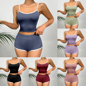 热销女性性感睡衣辣妹流行休闲睡衣家居睡衣套装 - Product Image 3