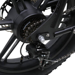 Potente Motor sin Escobillas de 750W para Motocicleta, Batería de 48V 13Ah, Neumáticos Anchos, Frenos de Disco Hidráulicos de Alto Rendimiento que Garantizan una Detención Confiable - Product Image 2