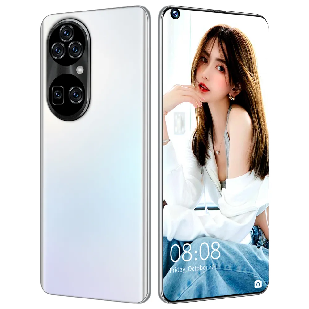 P50pro+ Android Mobile Phone Global Version Helio P50pro+ Quad Camera Cellphone 6150mAh 7.3" FHD+ 16GB 512GB Smartphone