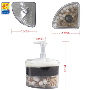 Filtre d'<span class=keywords><strong>aquarium</strong></span> pneumatique écologique multi-couches en plastique Xinyou Modern Corner XY2008 pour usage extérieur <span class=keywords><strong>100L</strong></span> - Product Image 3