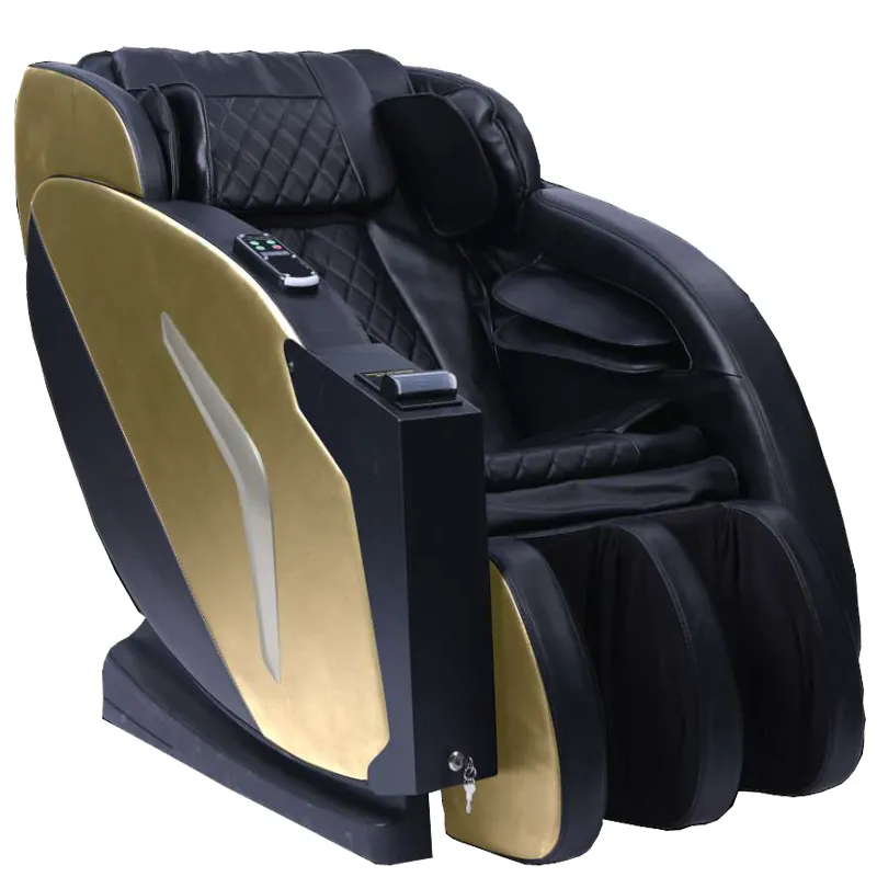Fabrik Großhandel Elektro Luxus Schwarz Farbe SL 3D Schwerelosigkeit Stuhl Massage gerät AI Massage stuhl Ganzkörper