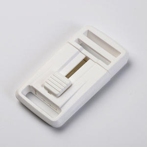 Sangle de sécurité pour réfrigérateur et armoire, en plastique blanc, avec boucle réglable, diamètre intérieur 32 mm - Product Image 2