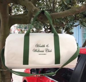 Venta caliente bordado personalizado de gran capacidad deber Fitness impermeable deportes gimnasio viaje bolsa de lona bolsa de viaje - Product Image 5