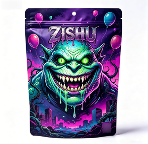 Bolsa personalizada con cierre cuádruple a prueba de niños, cremallera deslizante, ASTM D3475, a prueba de olores, opaca, con cierre de cremallera, de fábrica OEM, entrega en 2 semanas - Product Image 4