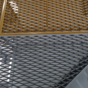 Heavy Duty Diamond Decorative Fencing <strong>Panels</strong> <strong>Expanded</strong> Metal <strong>Mesh</strong> for Exterior Railing - Product Image 6